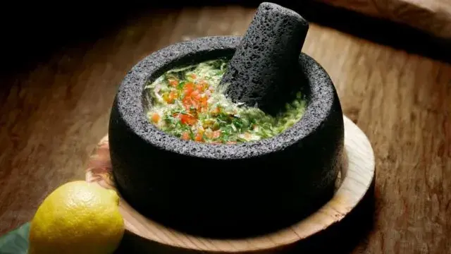 guacamole casero en Restaurante Mamazzita