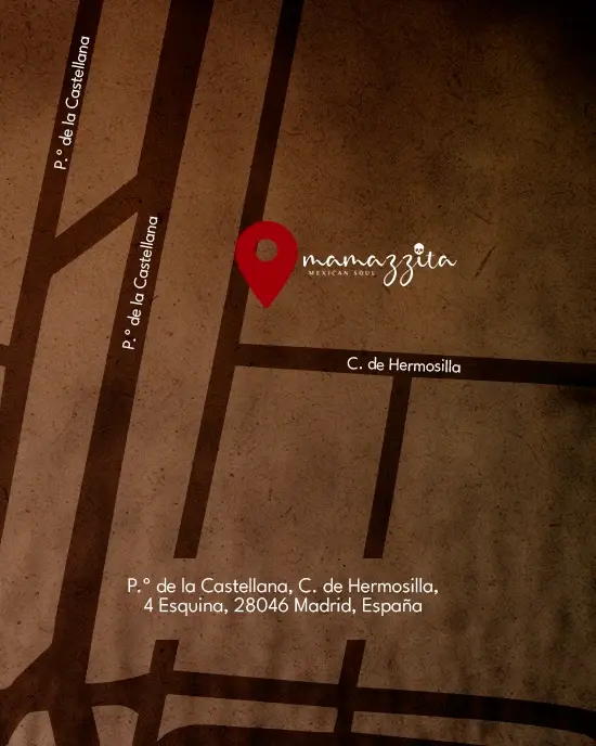 mapa ubicación Mamazzita Madrid