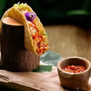 Taco in Mamazzita Restaurant